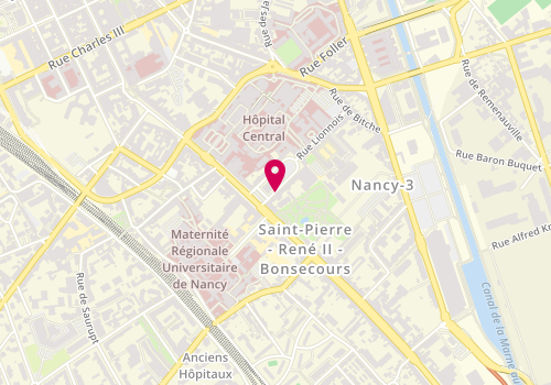 Plan de MULLER Mickaël, 6 Rue Lionnois, 54000 Nancy