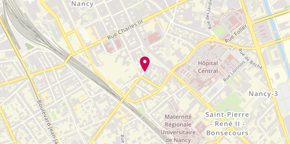 Plan de DEMARCHE Nicolas, 9 Avenue du General Leclerc, 54000 Nancy