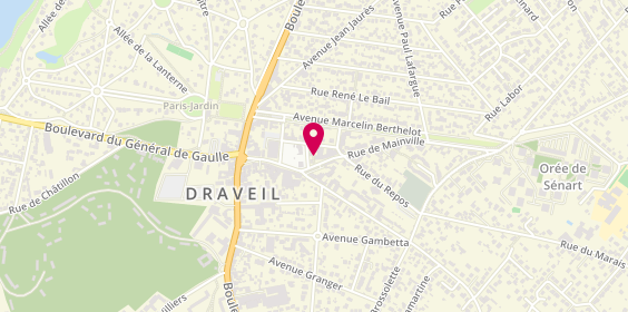 Plan de SULLY Muriel, 10 Rue Jean Moulin, 91210 Draveil