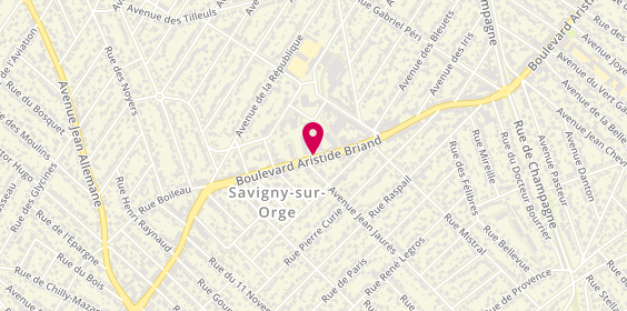Plan de MARQUES Stéphane, 115 Boulevard Aristide Briand, 91600 Savigny-sur-Orge