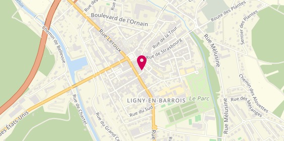 Plan de GUERANT Nicolas, 22 Bis Rue de l'Abreuvoir, 55500 Ligny-en-Barrois
