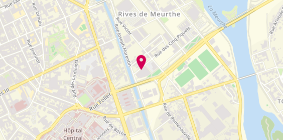 Plan de HOUIN Cédric, 2 Rue des 5 Piquets, 54000 Nancy