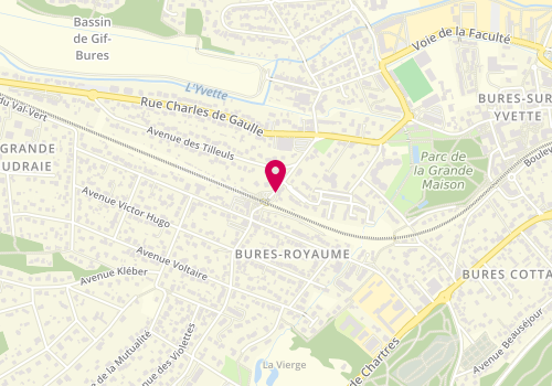 Plan de LE MOUEL Catherine, 23 Rue de la Hacquiniere, 91440 Bures-sur-Yvette