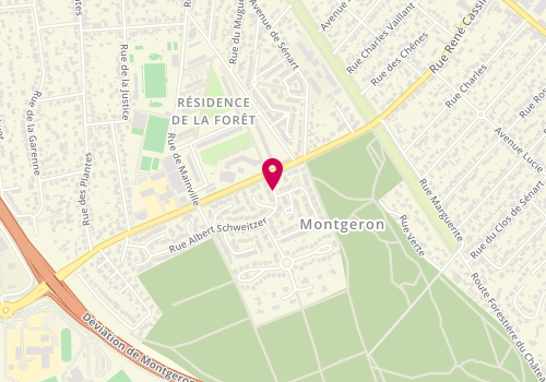Plan de DESCHAMPS Frédéric, 41 Rue Albert Schweitzer, 91230 Montgeron