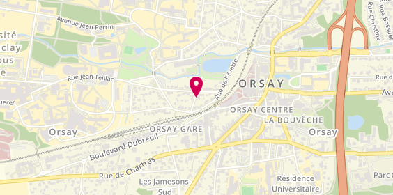 Plan de MARBOUTY Romain, 4 Rue du Mail, 91400 Orsay