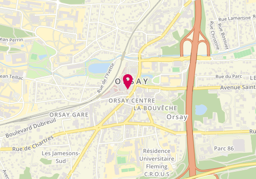 Plan de GALAN Rodriguez Eva, 4 Place du General Leclerc, 91401 Orsay