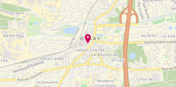 Plan de RANDRIANJAKA Brenda, 4 Place du General Leclerc, 91401 Orsay