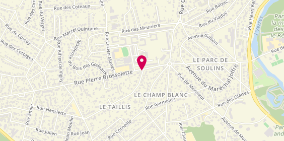 Plan de BADJI Maxime, 67 Rue Pierre Brossolette, 91330 Yerres