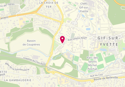 Plan de ROUIF Didier, 29 Rue Juliette Adam, 91190 Gif-sur-Yvette