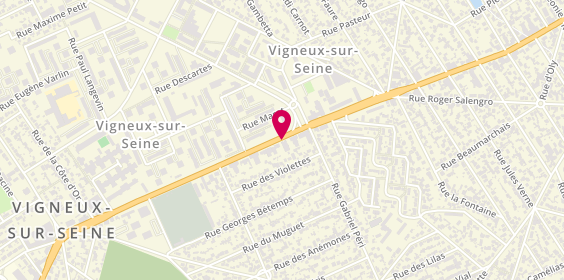 Plan de PARFAIT Philippe, 118 Avenue Henri Barbusse, 91270 Vigneux-sur-Seine