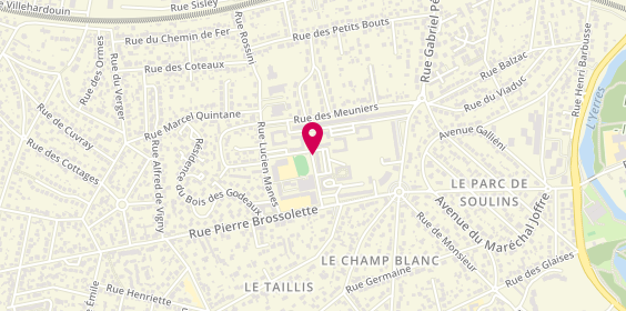 Plan de ANGOT Thierry, 2 Rue des Églantiers, 91330 Yerres