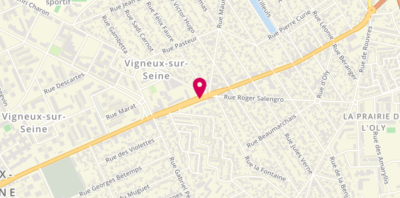 Plan de BOUAZIZ Amine, 158 Avenue Henri Barbusse, 91270 Vigneux-sur-Seine