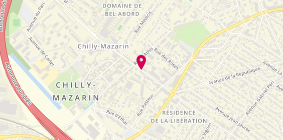 Plan de CORBEL Agnès, 29 Avenue Mazarin, 91380 Chilly-Mazarin