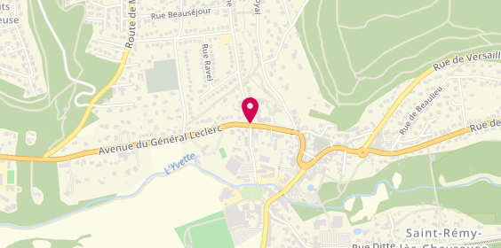 Plan de CAOUS Sabine, 2 Rue Lamartine, 78470 Saint-Rémy-lès-Chevreuse