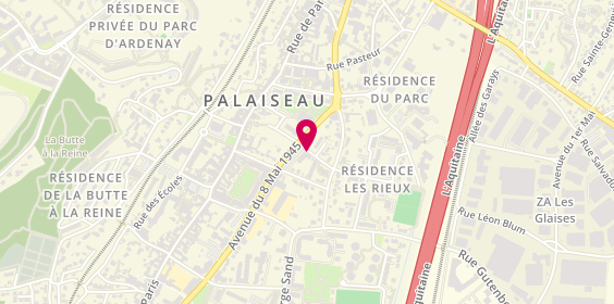 Plan de MANOUKIAN Sylvie, 16 Rue Tronchet, 91120 Palaiseau