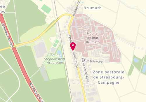 Plan de BOYER Pauline, 141 Avenue de Strasbourg, 67170 Brumath