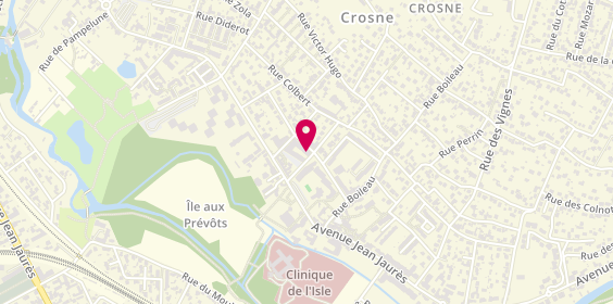 Plan de STÉPHAN Chloé, 7 Avenue de l'Europe, 91560 Crosne