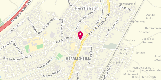 Plan de BOEHLER Pierre Yves, 37 A Rue de la Haute Vienne, 67850 Herrlisheim