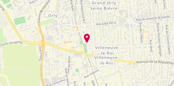 Plan de FOURMY Jean-Noël, 8 Rue Henri Lusseau, 94290 Villeneuve-le-Roi