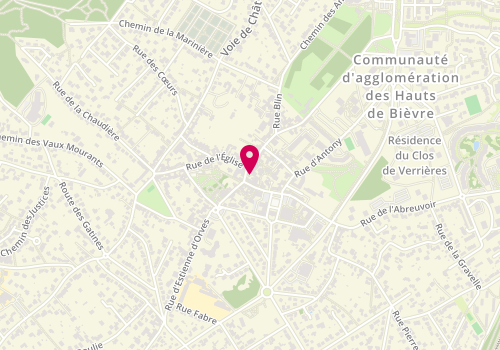 Plan de OTTEVAERE Mireille, 45 Rue d'Estienne d'Orves, 91370 Verrières-le-Buisson