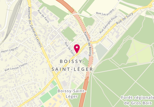 Plan de BURNEL Joévin, 1 Rue de Sucy, 94470 Boissy-Saint-Léger