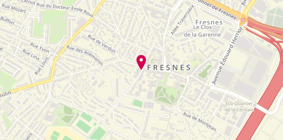 Plan de LASSAIGNE Philippe, 1 Bis Rue Auguste Daix, 94260 Fresnes