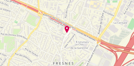 Plan de DUREUIL Frédéric, 37 Rue Henri Barbusse, 94260 Fresnes