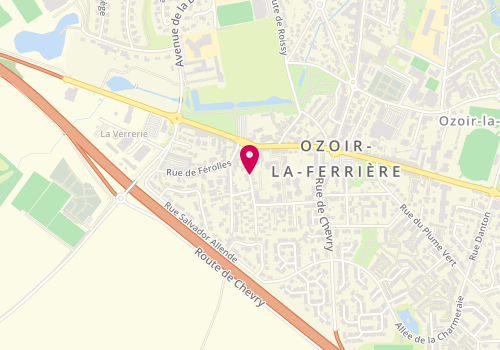 Plan de NORRO François, 13 Rue de l'Ancienne École, 77330 Ozoir-la-Ferrière