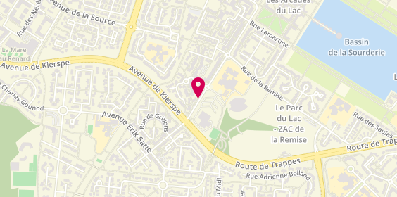 Plan de BATTEUX Roland, 9 Boulevard Descartes, 78180 Montigny-le-Bretonneux