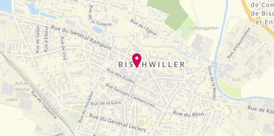 Plan de BIEBER Camille, 2 A Rue Raymond Poincaré, 67240 Bischwiller