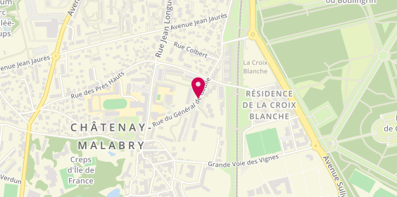 Plan de MAKEEV Nicolas, 16 Rue du Général de Gaulle, 92290 Châtenay-Malabry