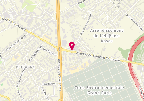 Plan de TRIKI Cyrine, 112 Avenue du General de Gaulle, 94320 Thiais
