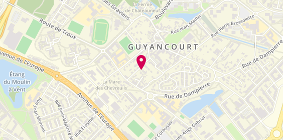 Plan de BROSSE KIERS Florence, 3 Rue du Grand Noyer, 78280 Guyancourt