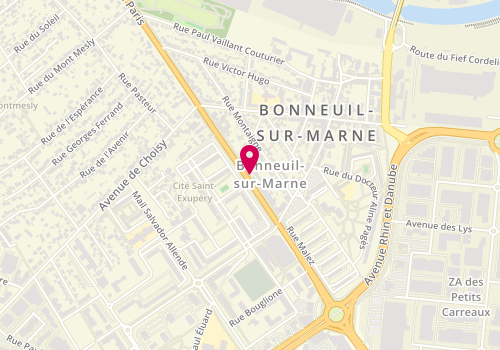 Plan de DALMARD Aurélie, 39 Avenue de Boissy, 94380 Bonneuil-sur-Marne
