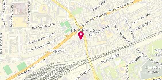 Plan de HUT Laurent, 73 Rue Jean Jaurès, 78190 Trappes