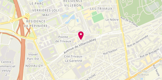 Plan de PONCELET Marie, 7 Rue de la Synagogue, 92360 Meudon