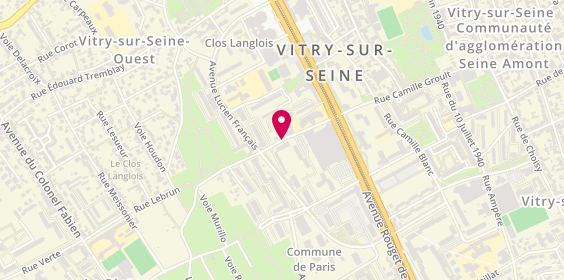 Plan de VILA Olivier, 22 Rue de la Petite Saussaie, 94400 Vitry-sur-Seine
