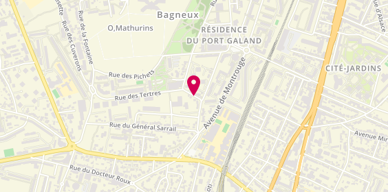 Plan de DUBOULAIS Stéphanie, 4 Rue Edouard Branly, 92220 Bagneux