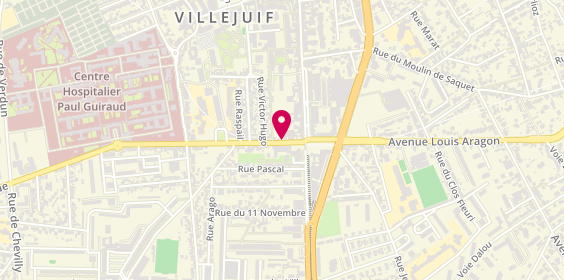 Plan de THOREL Grégory, 12 Avenue de la Republique, 94800 Villejuif