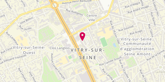 Plan de AMEDI Mama SCHALOM, 31 Rue Clement Perrot, 94400 Vitry-sur-Seine