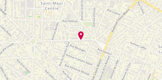 Plan de BENOIST Gilles, 88 Ter Boulevard de Bellechasse, 94100 Saint-Maur-des-Fossés