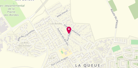 Plan de BIDOLI Laurent, 9 Rue Pedro, 94510 La Queue-en-Brie