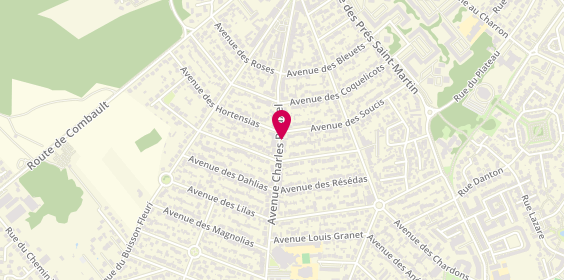 Plan de COUSINO Vincent, 53 Avenue Charles Rouxel, 77340 Pontault-Combault