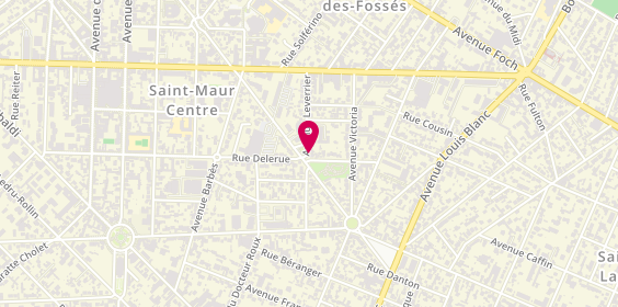 Plan de FONTENAS Enguerran, Avenue Leverrier, 94100 Saint-Maur-des-Fossés
