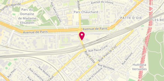 Plan de DUCLAP Etienne, 3 Avenue de Porchefontaine, 78000 Versailles