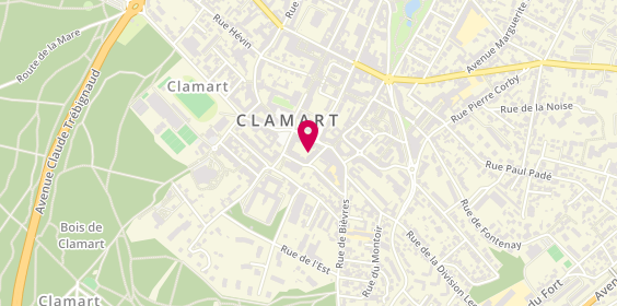Plan de GERGELE Eloi, 3 Rue de la Fontaine, 92140 Clamart