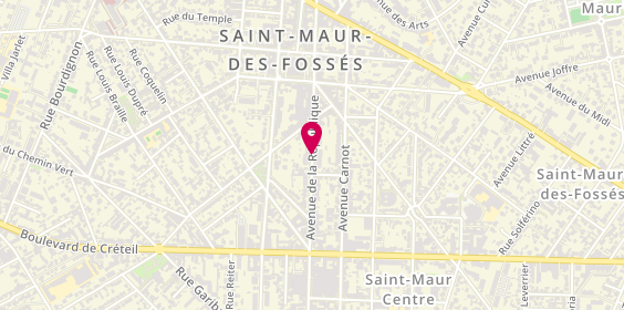 Plan de COUDRAIS Yves, 41 Bis Avenue de la République, 94100 Saint-Maur-des-Fossés