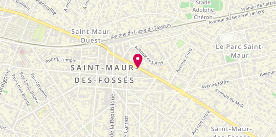 Plan de BERTRAND François, 24 Avenue Foch, 94100 Saint-Maur-des-Fossés