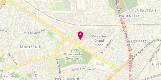Plan de YACINE Rayan, 20 Esplanade du Grand Siecle, 78000 Versailles