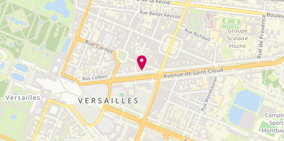 Plan de BARTHES Véronique, 19 Avenue de Saint Cloud, 78000 Versailles